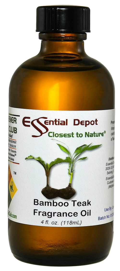 Bamboo Teak Fragrance Oil 4 oz. Essential Depot